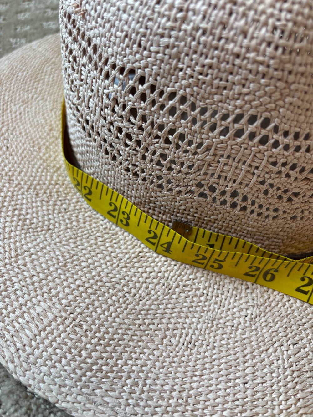 Treasure & Bond Pink Raffia Hat - Picture 11 of 13